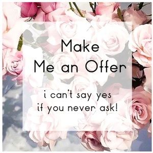 Make me an offer! I want to make some sales!!
